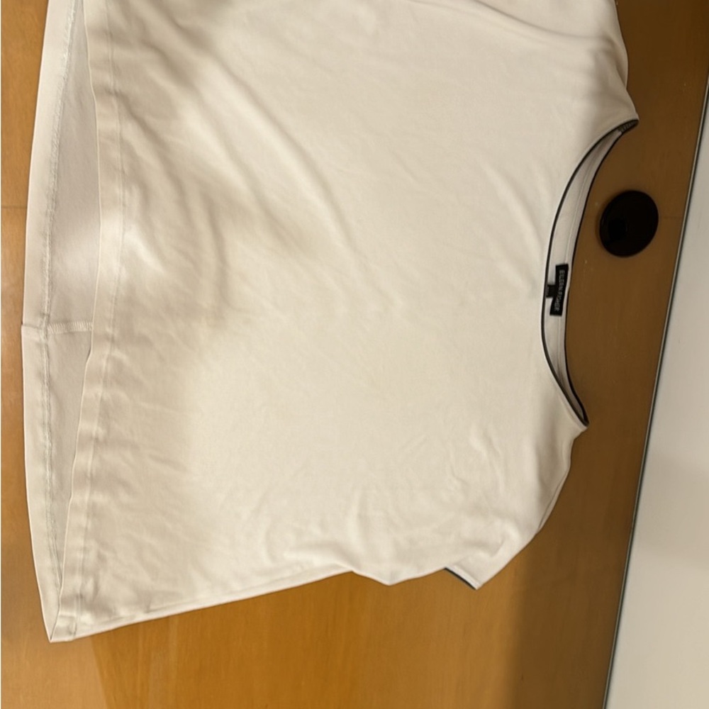 Eileen Fisher womens Off-White  blouse